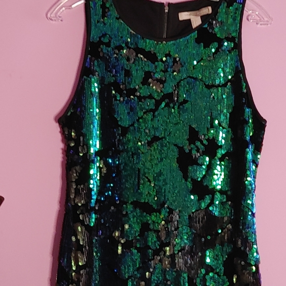 Edgy short mini sleeveless dress NWOT - Picture 4 of 6